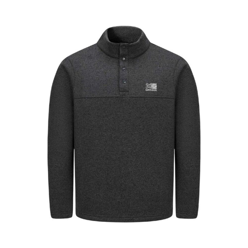 Karrimor Mens Urban Long-Sleeved Fleece / Black Marl